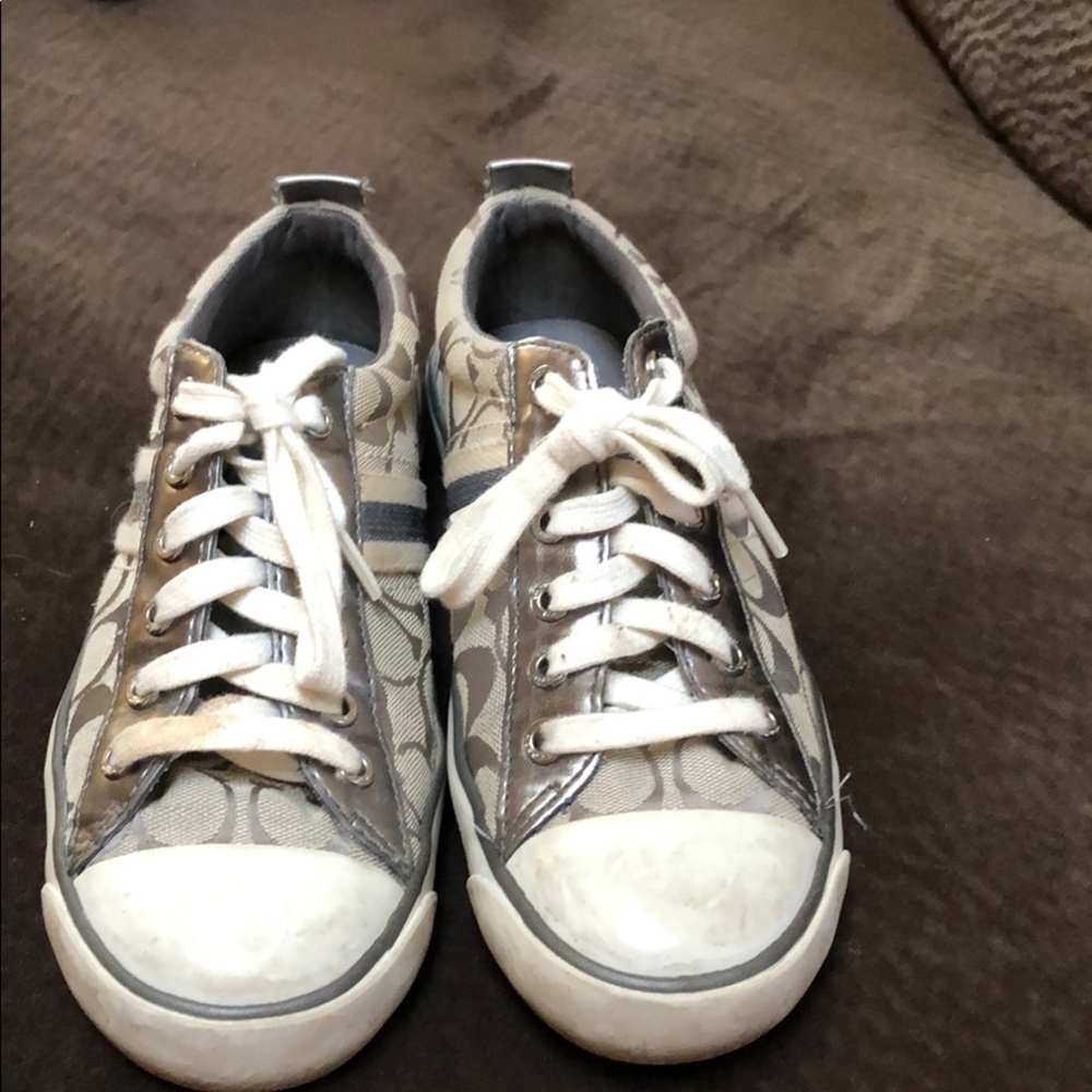 Coach lace up sneakers